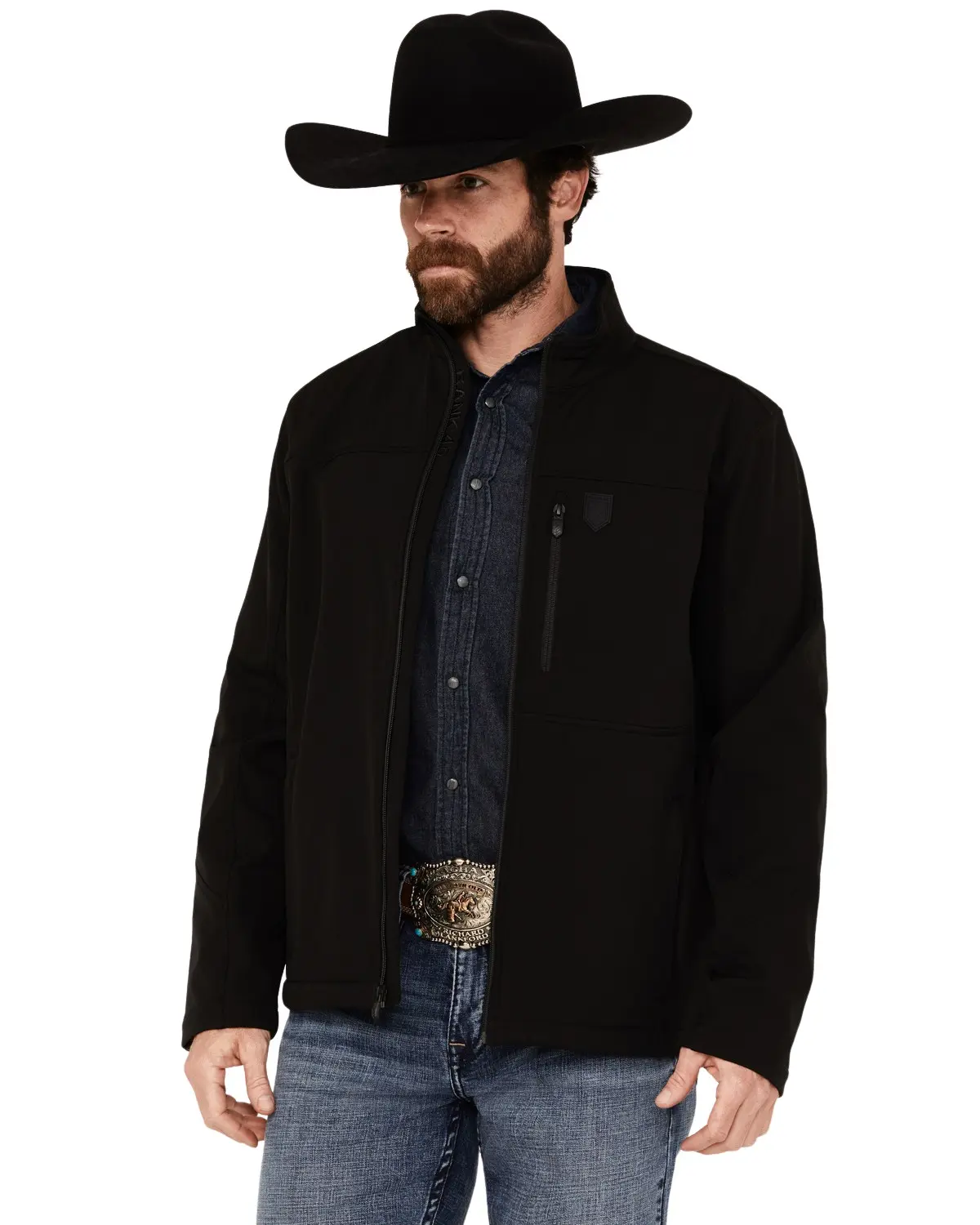 Rank 45 Men's 45&Reg; Men'S Richwood Softshell Jacket Tall - Rmfa23o1-Blk-Tall