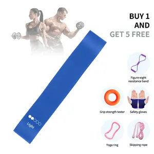 Light Latex Resistance Band - Beginner-Friendly Resistance Bands, Home Workout Equipment, Lightweight Elastic Fitness Gear for Exercise, W/ Elbow Fitting, Pedal, Puller, Stability Ball & Various Set Boards for Muscle Toning & Flexibility, Workout Bands