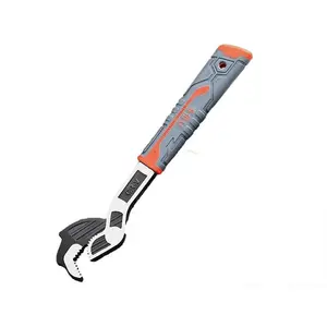 Industrial Grade Multifunctional Self-locking Pipe Wrench Tool Heavy Duty Wrench,Adjustable 6" 8" 10" 12" Multi-function Water Pipe and Nut Wrench Self-Adjusting Spanner Quick Power Grip Pipe Wrench