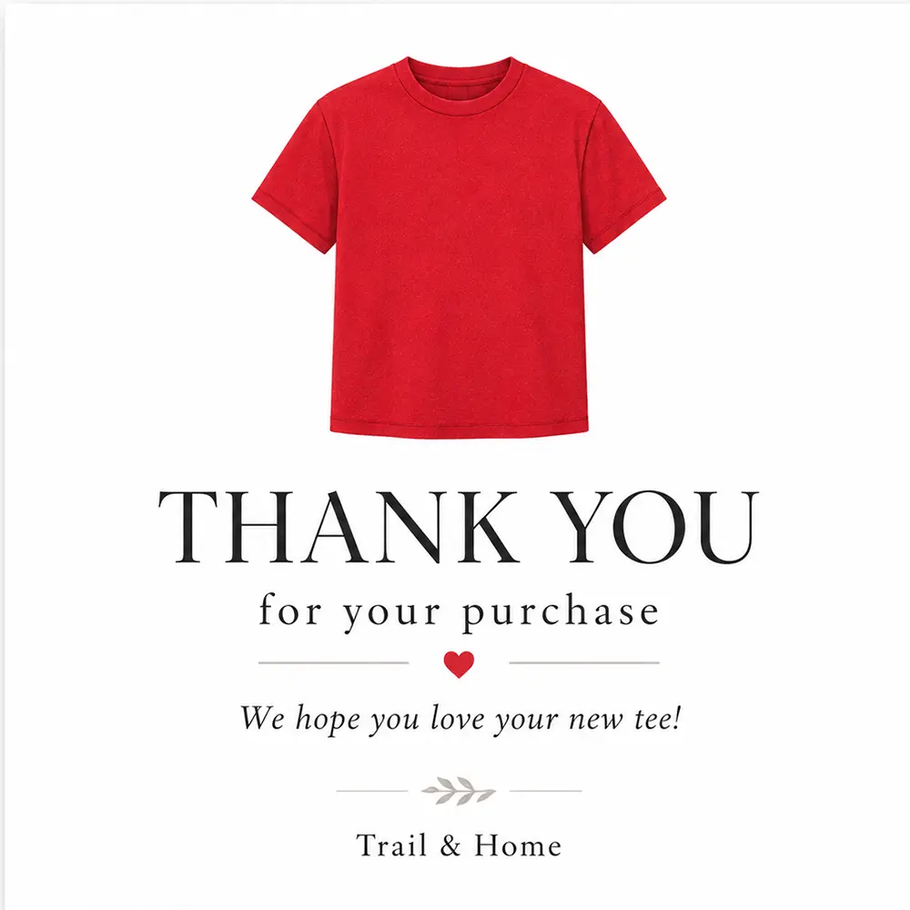 T-Shirt Order Bonus Support, Care Tips, Print Quality Help and Next Purchase Coupon