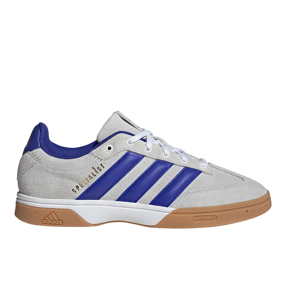 adidas Mens Spezialist Indoor Volleyball Sneakers Shoes - Blue, Grey