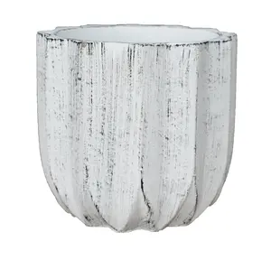 Large Ceramic Lotus Planter for Indoor Plants & Home Decor