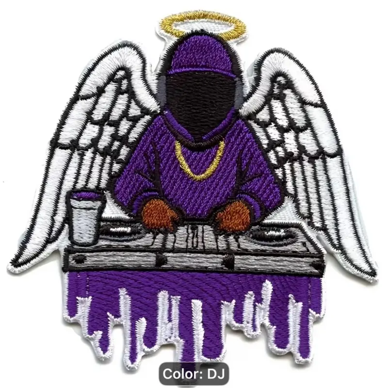 Iron on badge