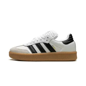 Adidas Samba XLG Sports Sneakers, White-Black Colorway, Style IE1377