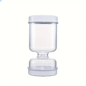 1pc Pickle Jar with Fork — Wet & Dry Separation Container for Pickles and Olives — Food Storage Jar