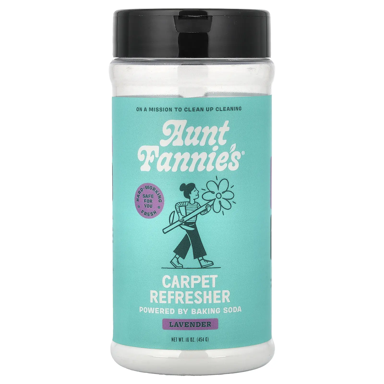 Aunt Fannie's Carpet Refresher, Lavender, 16 oz (454 g)
