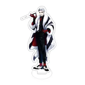 Game Anime Twisted Wonderland Acrylic Figures Stand CosplayModel Plate Collection Desk Decoration Character Series Gifts