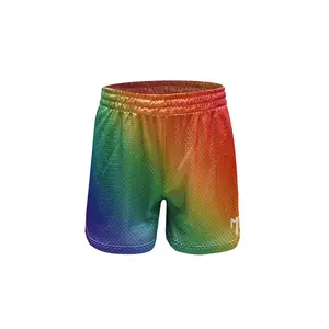 rainbow MCE mesh shorts