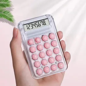 Cute Silent Calculator,  1 Count Mini Portable Calculator, Learning Auxiliary Small Calculator, Back To School Supplies, Students Finance Calculator