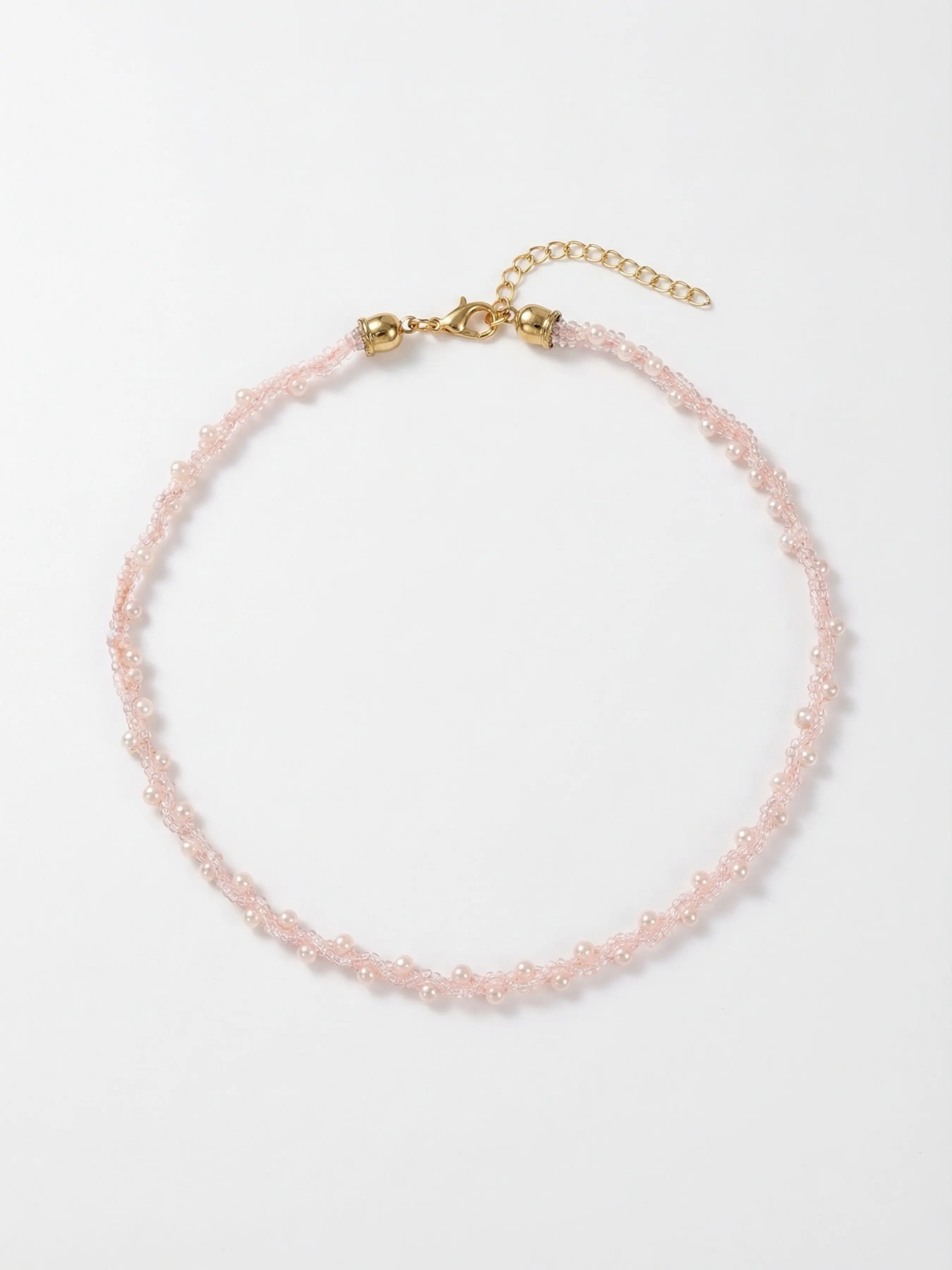 Pure Color Fabric Choker Necklace, Girl Heart Design, Simple Versatile Clavicle Chain, Gift Box Included, All Seasons Wear