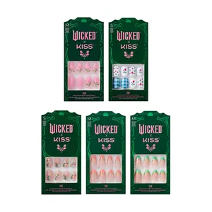 WICKED X KISS Press On Glue Nails Bundle