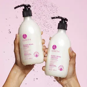 Luseta Glossy Pearl Bundle Conditioner and Cleanser - Set for Haircare and Cleansing Comfort