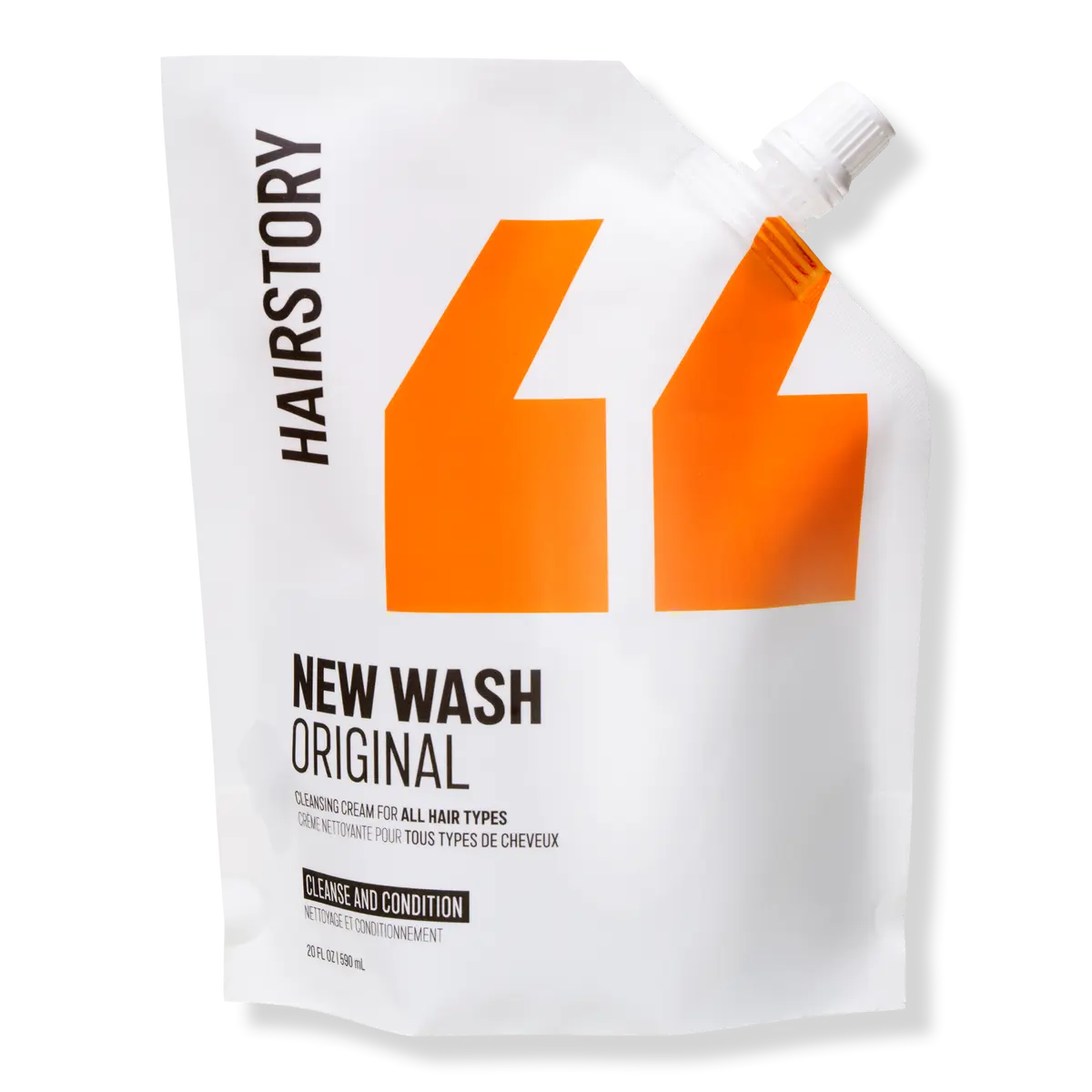Hairstory New Wash Original Cleansing & Conditioning Cream For All Hair Types