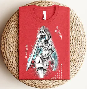 Akame Anime Shirt, Esdeath Shirt, Anime Girl Shirt, Trendy Anime Clothes, Anime Merch, Anime Graphic Tee, Anime Shirt Woman, Gift For Her