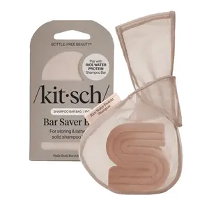 Kitsch Rice Water Protein Shampoo Bar Saver Bag Kitsch Rice Water Protein Shampoo Bar Saver Bag