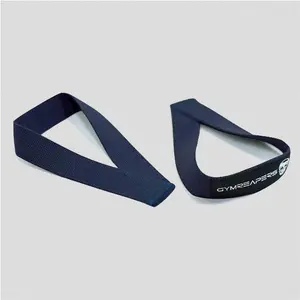 Gymreapers Olympic Lifting Straps - Navy, Durable Cotton Grip Support