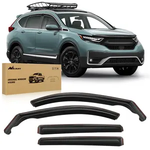 Nilight Durable in Channel Rain Guards for Honda CRV 2017 2018 2019 2020 2021 2022 Window Deflectors, Vent Window Visors-4pcs Car Accessories Automotive  dealsforyoudays