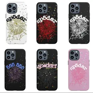 Sp5der Punk Style Phone Case, Sp5der Pink 555 Tough Phone Case, iPhone 17 16 15 14 13 12Pro Max Plus, Accessories Durable