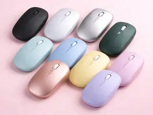 Rechargeable Silent Mouse | Bluetooth Wireless | 800/1200/1600 DPI | Ultra Slim for Laptop, iPad, PC