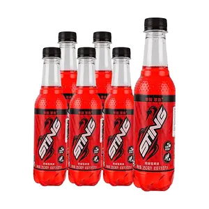 Pepsi Sting Energy Drink, Exploding Berry Flavor, 350ml Cans (6-Pack) - Infused with Ginseng & B Vitamins for an Extra Boost