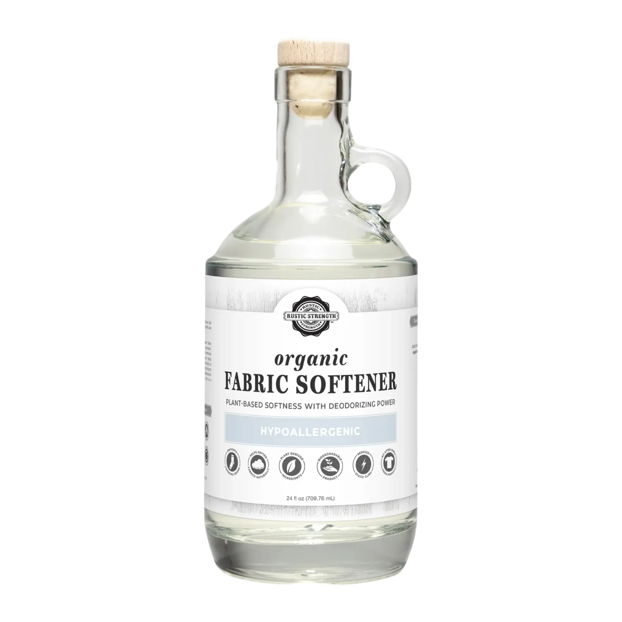 Organic Fabric Softener, 24 oz Glass