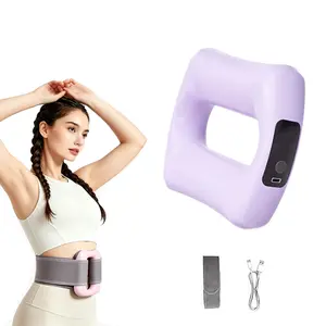2026 New Fascia Ring Cordless Vibration Massager, 5-Speed Deep Tissue Muscle Recovery Device with Adjustable Strap, Rechargeable Portable Massager for Waist Back Neck Shoulder Relief, Ideal Gift for Parents & Summer Relaxation