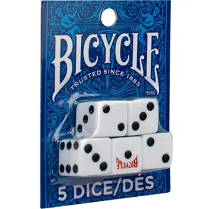 Bicycle 5 count dice