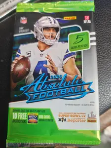 2020 Absolute Football 5-card Pack!