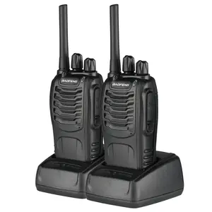 2pcs BF-88A UHF Ham Radio, Portable Walkie Talkie Long Range, FRS Two Way Radio for Home Camping Survival Emergency Preparedness Audio Gear