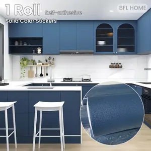 Self-Adhesive Matte Color Vinyl Sticker Roll, Thick Material, Easy Application & Cutting, Ideal for Wall/furniture Decoration, Peel Stick Wallpaper