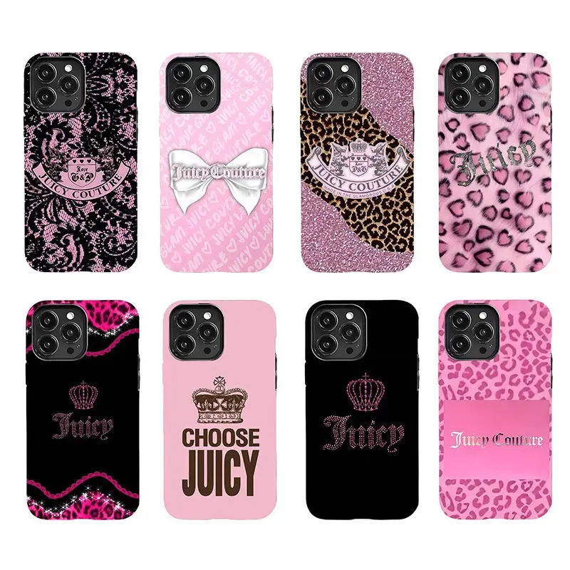 J-Juicy Couture Phone Case Collection | For The Iconic It Girl Suitable for iPhone 17-11 Pro Max/Plus and Samsung Galaxy S23-25