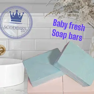 SCODDIES Baby Fresh Soap Bars - Body Care & Skin Repair for Gentle Cleansing and Hydration