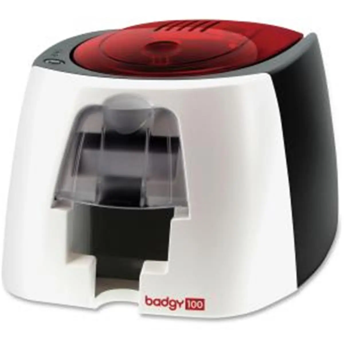 Evolis Badgy 100 Color Plastic ID Card Printer - Compact, Stylish Look Printing Machine, Weight 8.44lbs, Ideal for Versatile Printing Jobs (Computers & Office Equipment, Office Equipment)