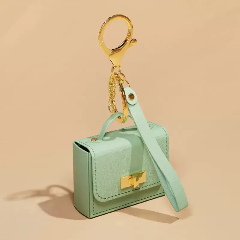 Ear Bag Keychain Green