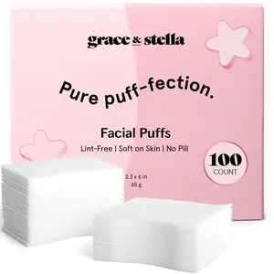 Face Pads for Toner, Essence & DIY Masks – XL Makeup Remover Pads, Vegan & Cruelty-Free Skincare Essential by grace & stella