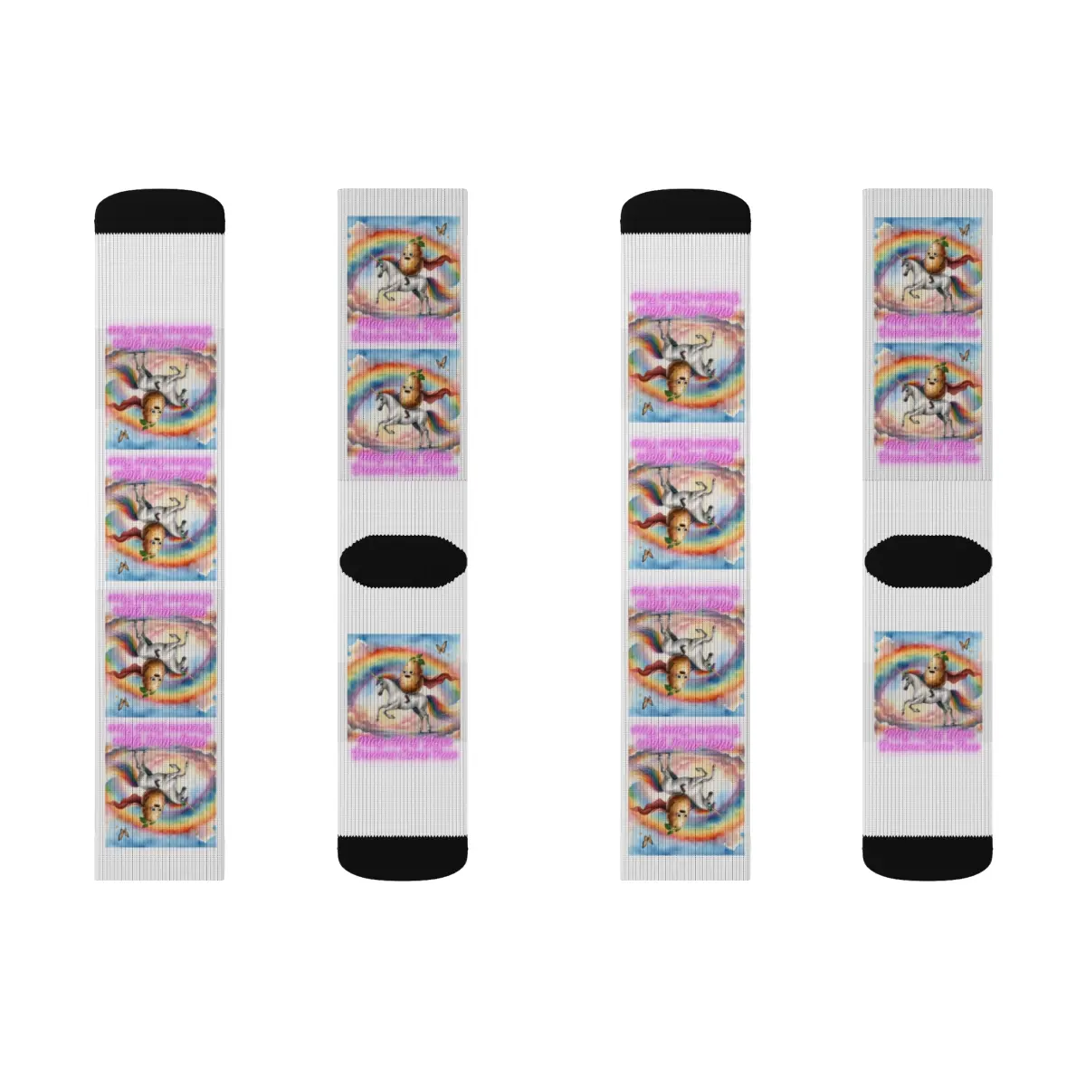 Potato Dreams: Sublimation Socks
