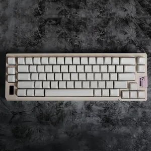 142 Jade-style PBT Keycaps, SA Profile Semi-Transparent Backlit Set