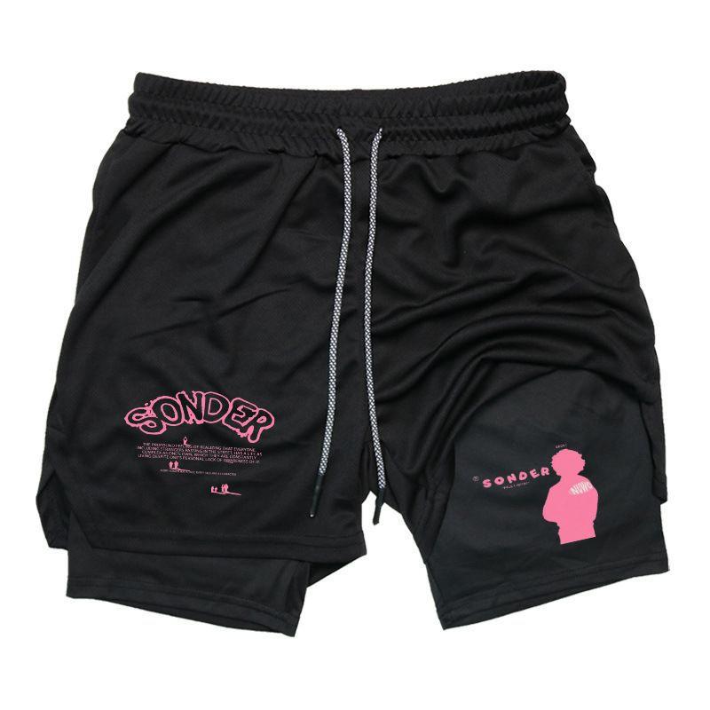 Pink Sonder Rap Short Casual Crewneck Streetwear Made In USA 2 in 1 Fit Casual Pocket Design Shorts for Summer, Fashion Men's Bottoms for Daily Wear, Shorts for Men, Casual Streetwear Shorts Pink Sonder Rap Short Casual Crewneck Streetwear Made In USA 2 in 1 Fit Casual Pocket Design Shorts for Summer, Fashion Men's Bottoms for Daily Wear, Shorts for Men, Casual Streetwear Shorts