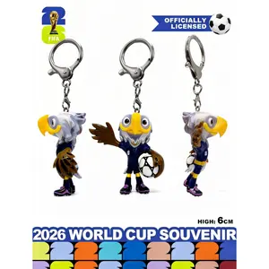 FIFA 2026 World Cup Official Eagle Mascot Keychain | Authentic Licensed Collectible | Perfect Soccer Fan Gift