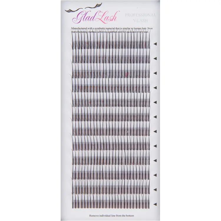 Glad Lash Signature Double Configuration 2D Y Eyelashes