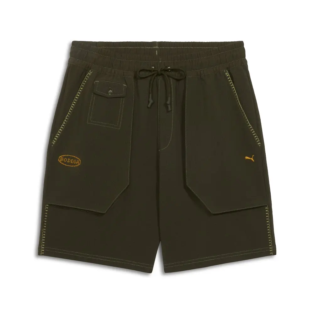 PUMA Mens X Bodega Shorts Casual Bottoms Casual - Green