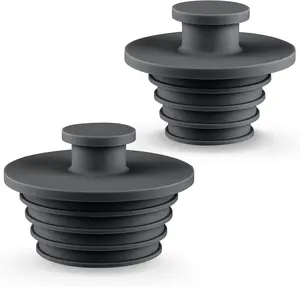 Silicone Bathtub Stoppers – Sink and Tub Drain Plugs for Bathroom, Shower, Washbasin, and Kitchen – Reusable, Flexible Drain Covers