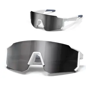 Smart Glasses with Speaker and Microphone, Bluetooth-compatible Compatible Sunglasses, Touch Voice Assistant, Supports Calls and Music, Outdoor Sports