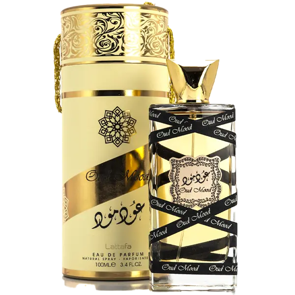 Lattafa | Oud Mood | Unisex Fragrance | 100 ML - 3.4 OZ | Eau De Parfum | Amber - Oud & Wood