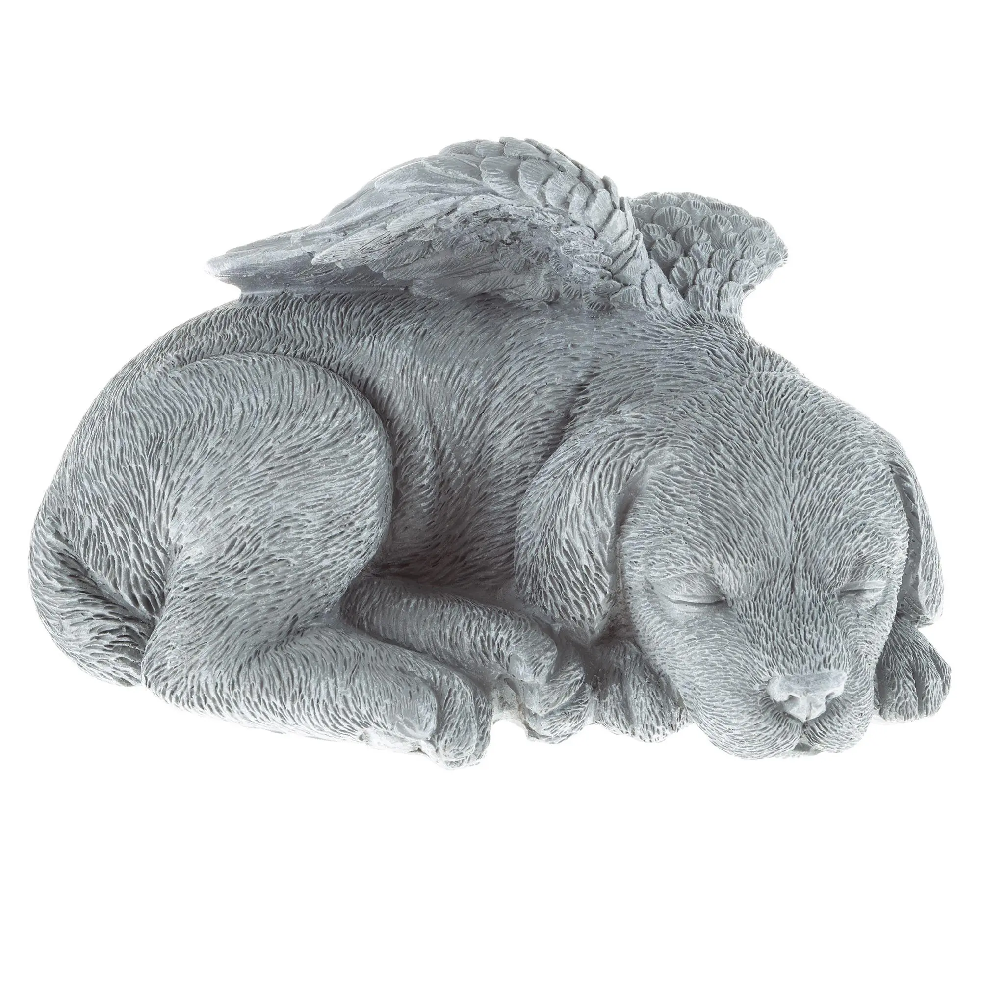 Pure Garden Sleeping Angel Puppy Keepsake Sculpture Pure Garden Sleeping Angel Puppy Keepsake Sculpture