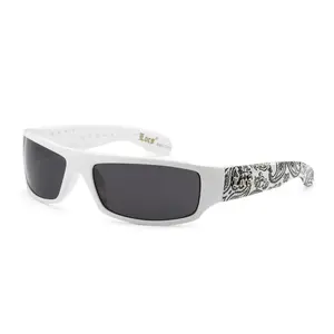 2025 Bandana Frame - Black Sunglasses with Unique Design and Curved Braces