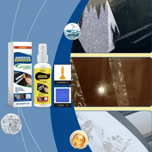 Professional Adhesive Remover - Dissolves Glue, Tape & Sticker Residue, Multi-Surface Safe Remover, For Floors, Glass & Car, No Damage