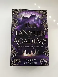 The Tanyuin Academy Complete Series omnibus (1000-page YA fantasy book) signed by author Carly Stevens