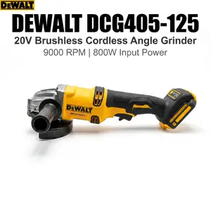 Dewalt G405 125mm 20V Cordless Angle Grinder Kit With Battery Charger 2026 For Metal Cutting And Grinding Construction Use heavy-duty task