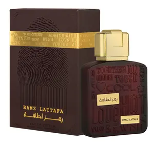 Lattafa Ramz Gold for Unisex Eau de Parfum Spray, 3.4 Ounce